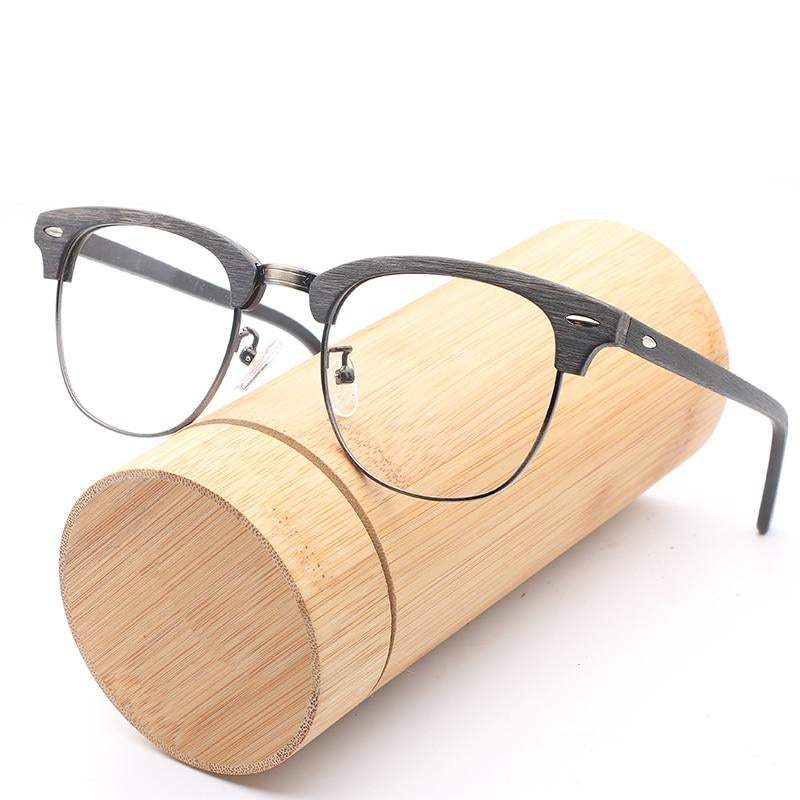 Vintage Optical Wood Glasses