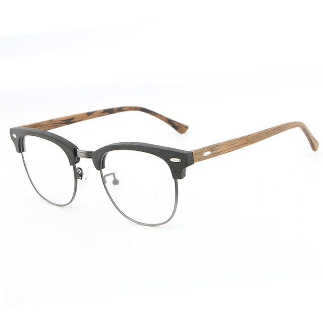 Vintage Optical Wood Glasses