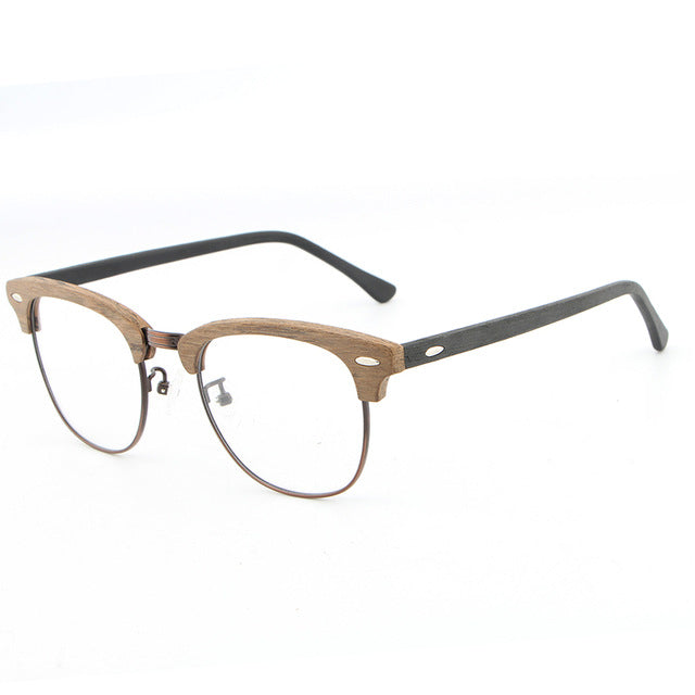 Vintage Optical Wood Glasses