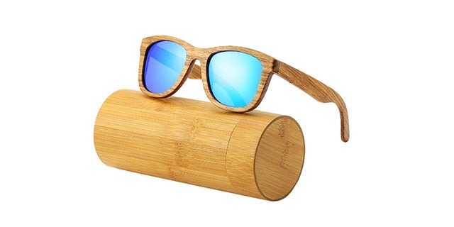 100% Real Zebra Wood Sunglasses