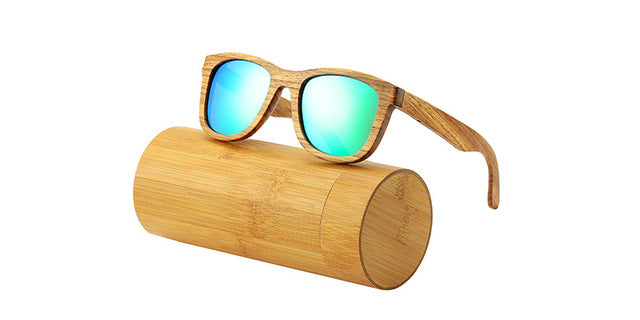 100% Real Zebra Wood Sunglasses