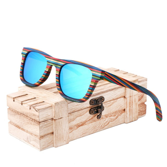 Polarized Wooden Sunglasses