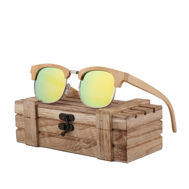 Nature Brand Unique Design Bamboo Sunglasses