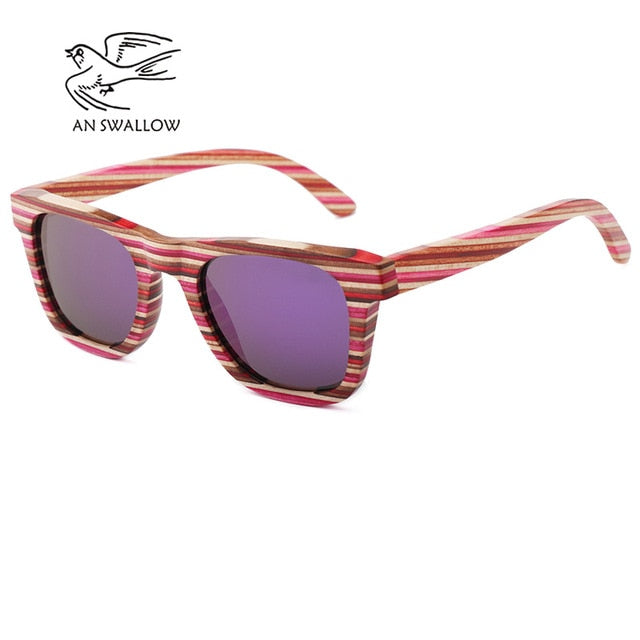 Female Mirror Square Sunglasses