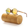 Retro Wood Grain Sunglasses