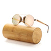 Retro Wood Grain Sunglasses