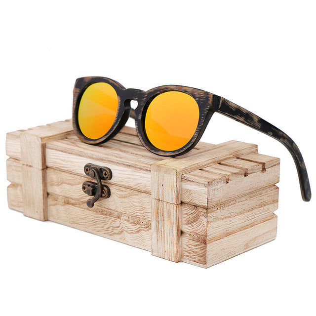 Handmade Bamboo Wood Sunglasses