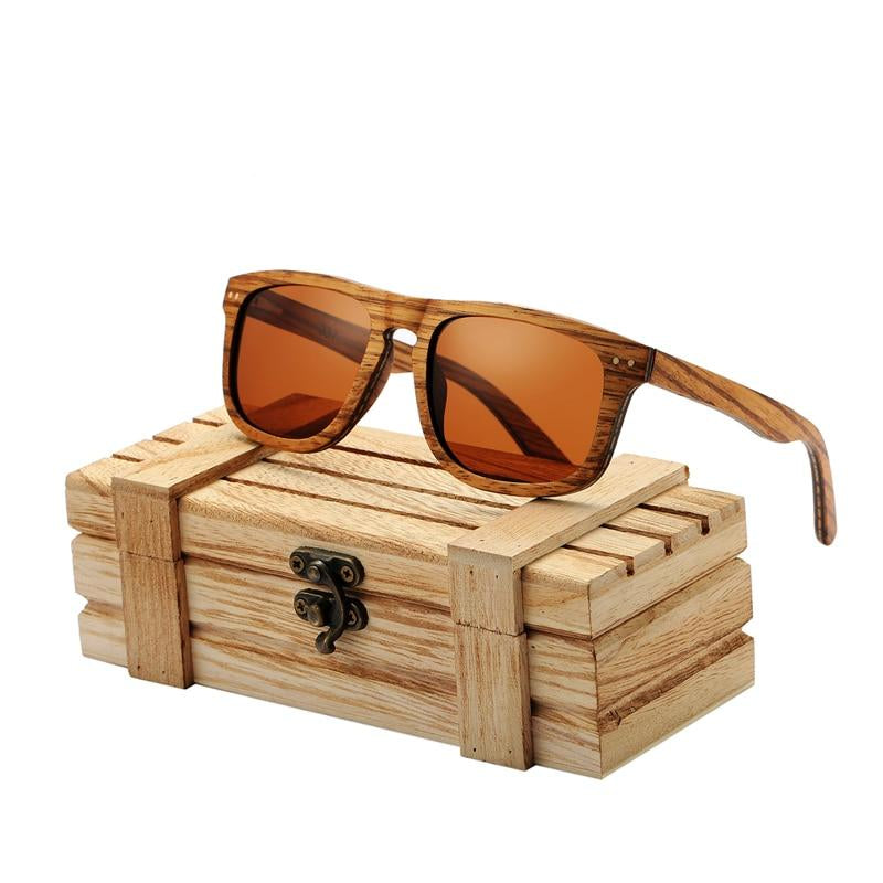 Handmade Laminated Wood Sunglasses