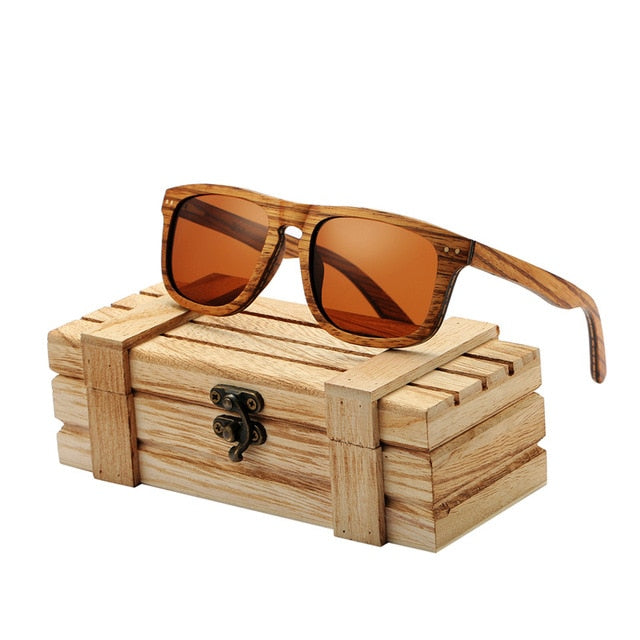 Handmade Laminated Wood Sunglasses