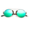 Metal and Wood Polarized Sunglasses