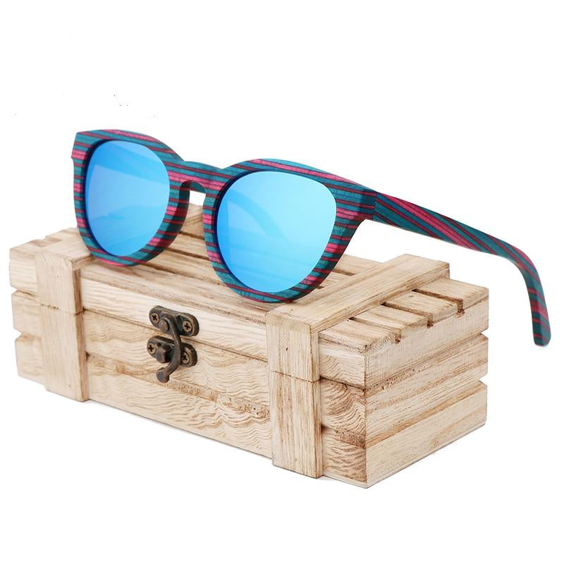 Polarized Wooden Sunglasses