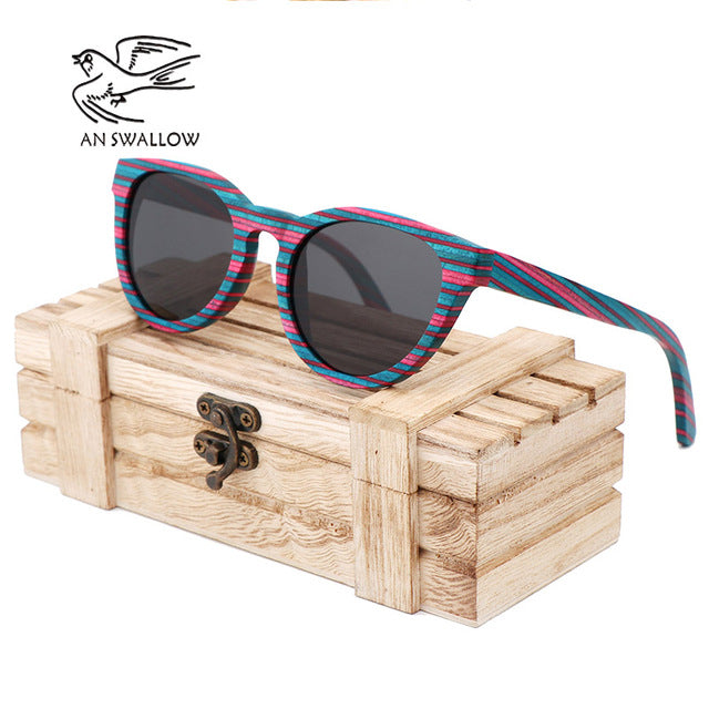 Polarized Wooden Sunglasses