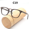 Wood Retro Eyeglasses