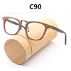 Wood Retro Eyeglasses