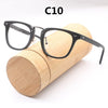 Wood Retro Eyeglasses