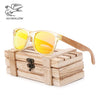 High Quality Retro Transparent Blue Square Sunglasses