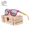 High Quality Retro Transparent Blue Square Sunglasses